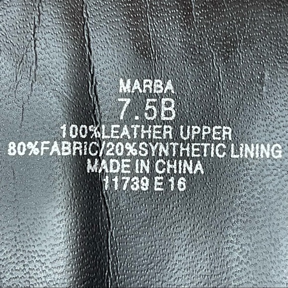 RALPH LAUREN Marba Riding Boots Knee High Boots Black & Brown Burnished Leather - Picture 8 of 10